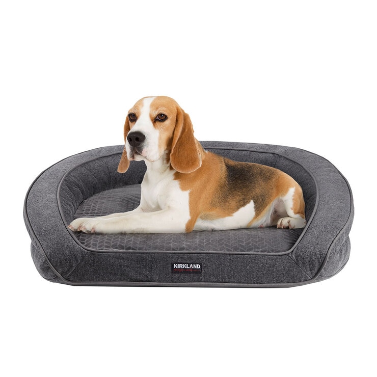 Image of dog bed without dog Image of dog bed without dog