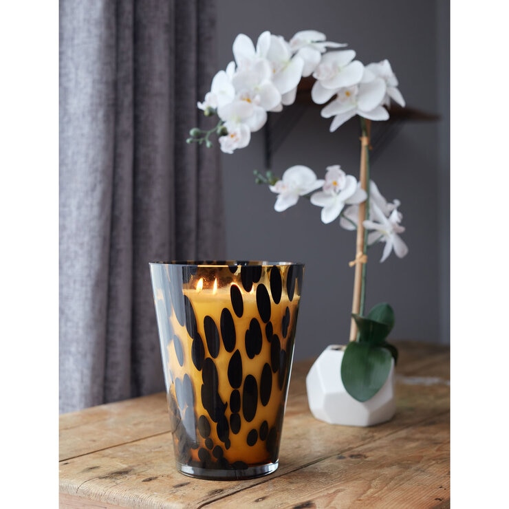 Torc Fragranced 4 Wick Scented Glass Candle, 5.5kg in 2 colours