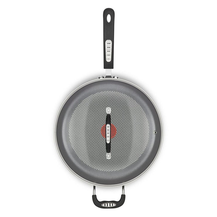Tefal Hard Anodised Aluminium 30cm Deep Saute Pan Costco UK