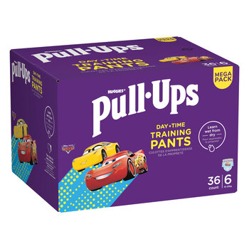 Huggies Pull-Ups Day Time Boy Training Pants Size 6, 36 Pack