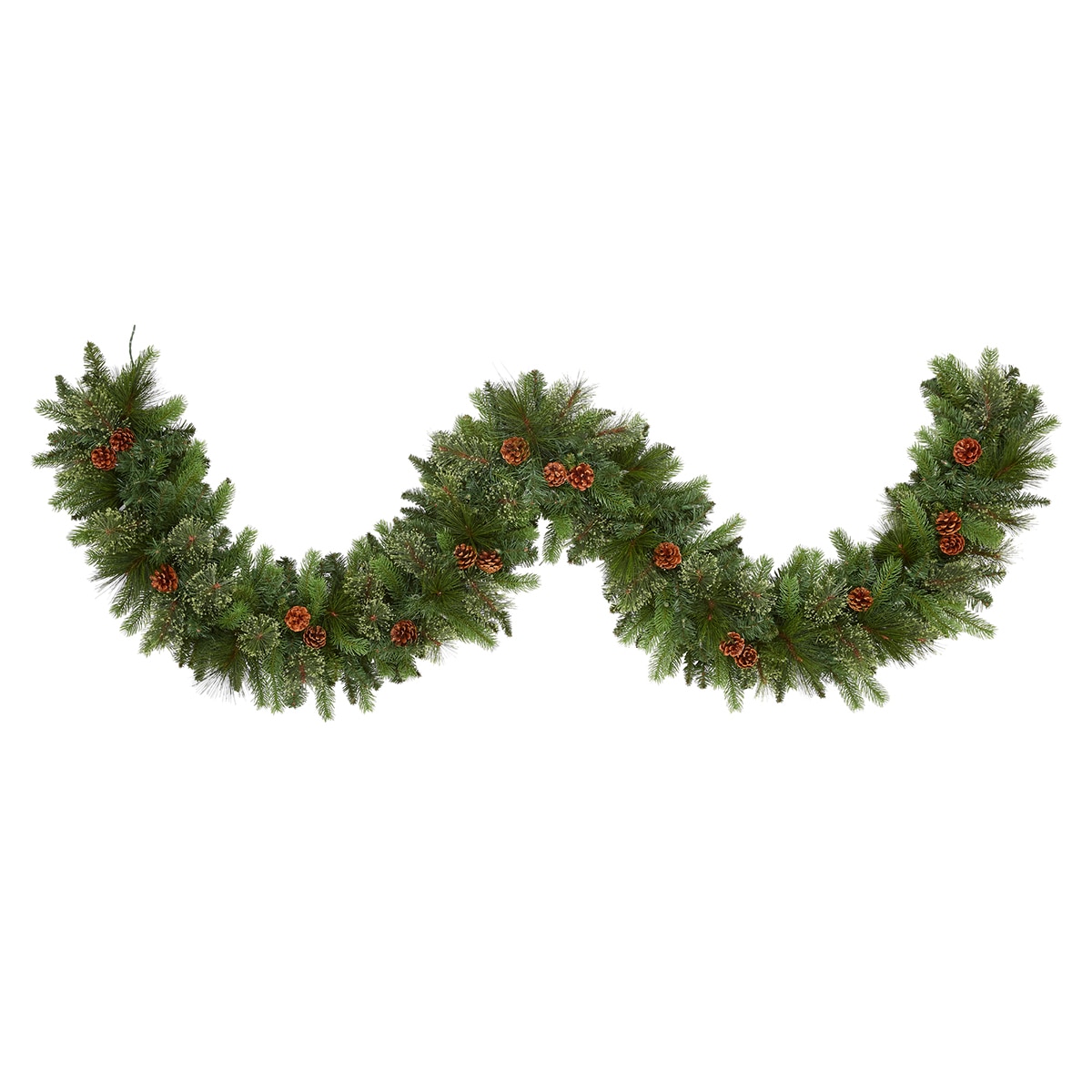 Unlit garland