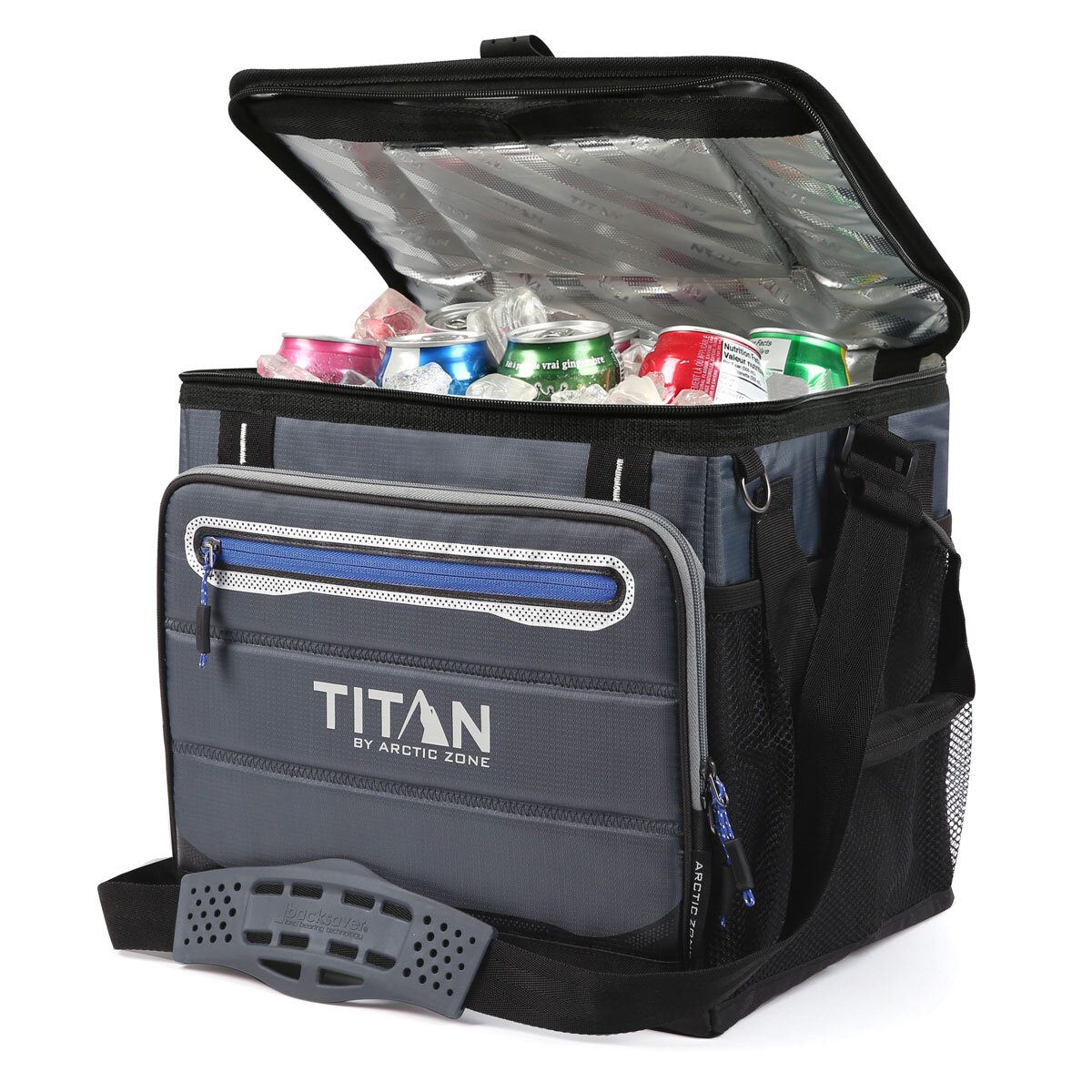 Titan Deep Freeze® 40 Can Collapsible Cooler in Black | C...