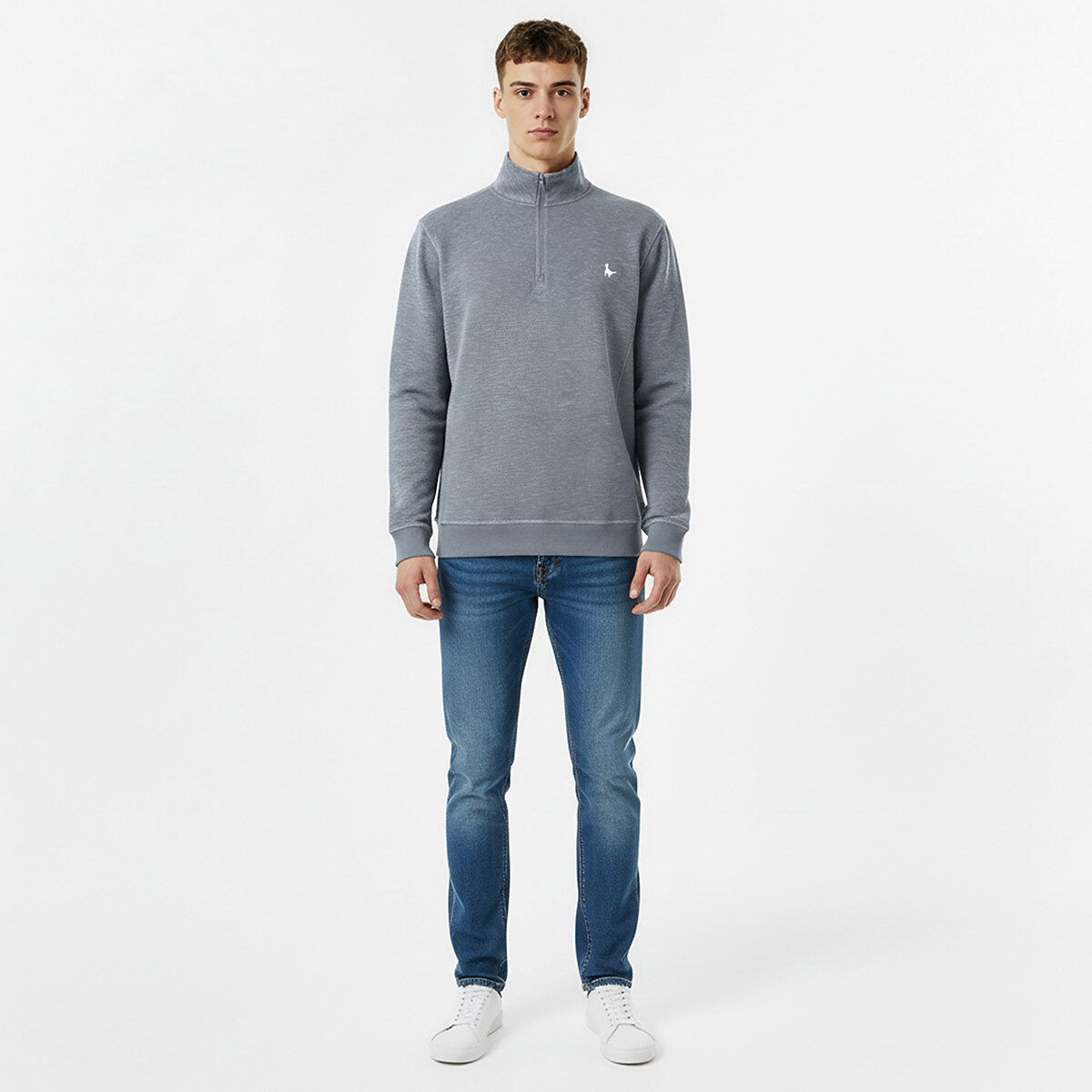 Jack Wills Men's 1/4 Zip Jumper Jack Wills Men's 1/4 Zip Jumper