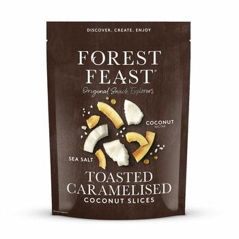 Forest Feast Toasted Caramelised Coconut Slices, 600g