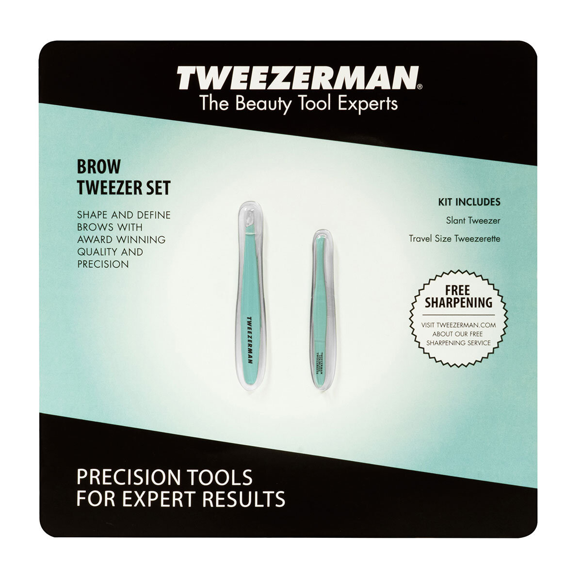 Tweezerman Brow Tweezer Set Costco UK