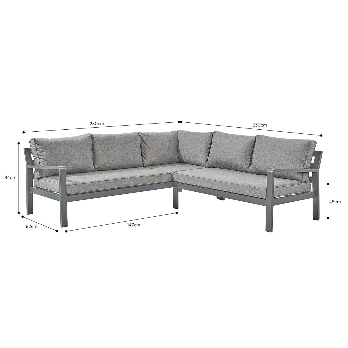Stone Garden 4 Piece Deep Seating Corner Fire Patio Set in Two Colours