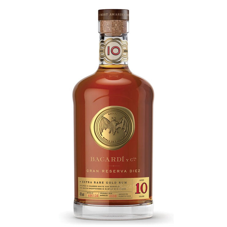 Bacardi Reserve Diez Bottle Bacardi Reserve Diez Bottle