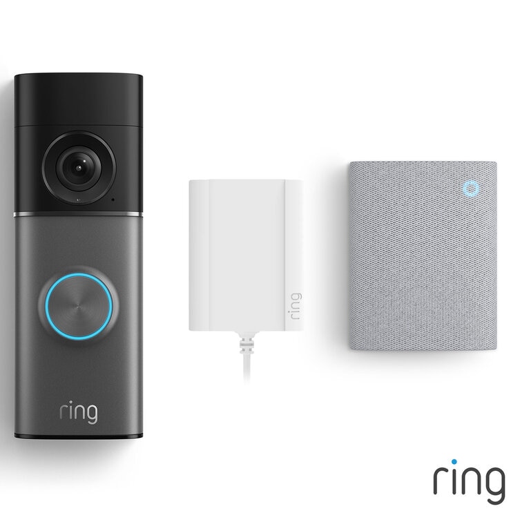 Ring Plug-In Video Doorbell Pro (3rd Gen) Satin Nickel + Chime (3rd Gen) Ring Plug-In Video Doorbell Pro (3rd Gen) Satin Nickel + Chime (3rd Gen)