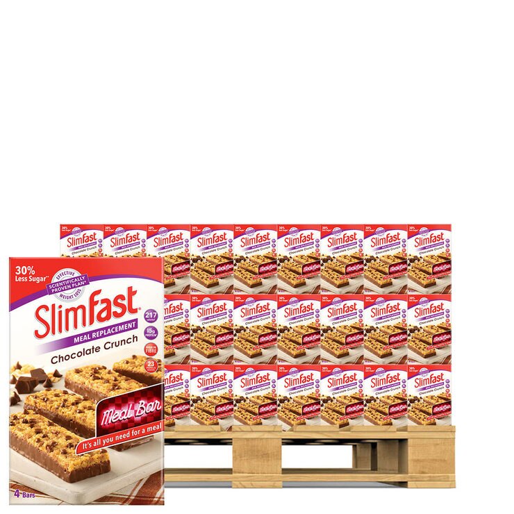 SlimFast Chocolate Crunch Meal Replacement Bars, 196 x 16 Bars Costco UK