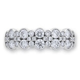 1.08ctw Round Brilliant Cut Diamond Ring, 18ct White Gold