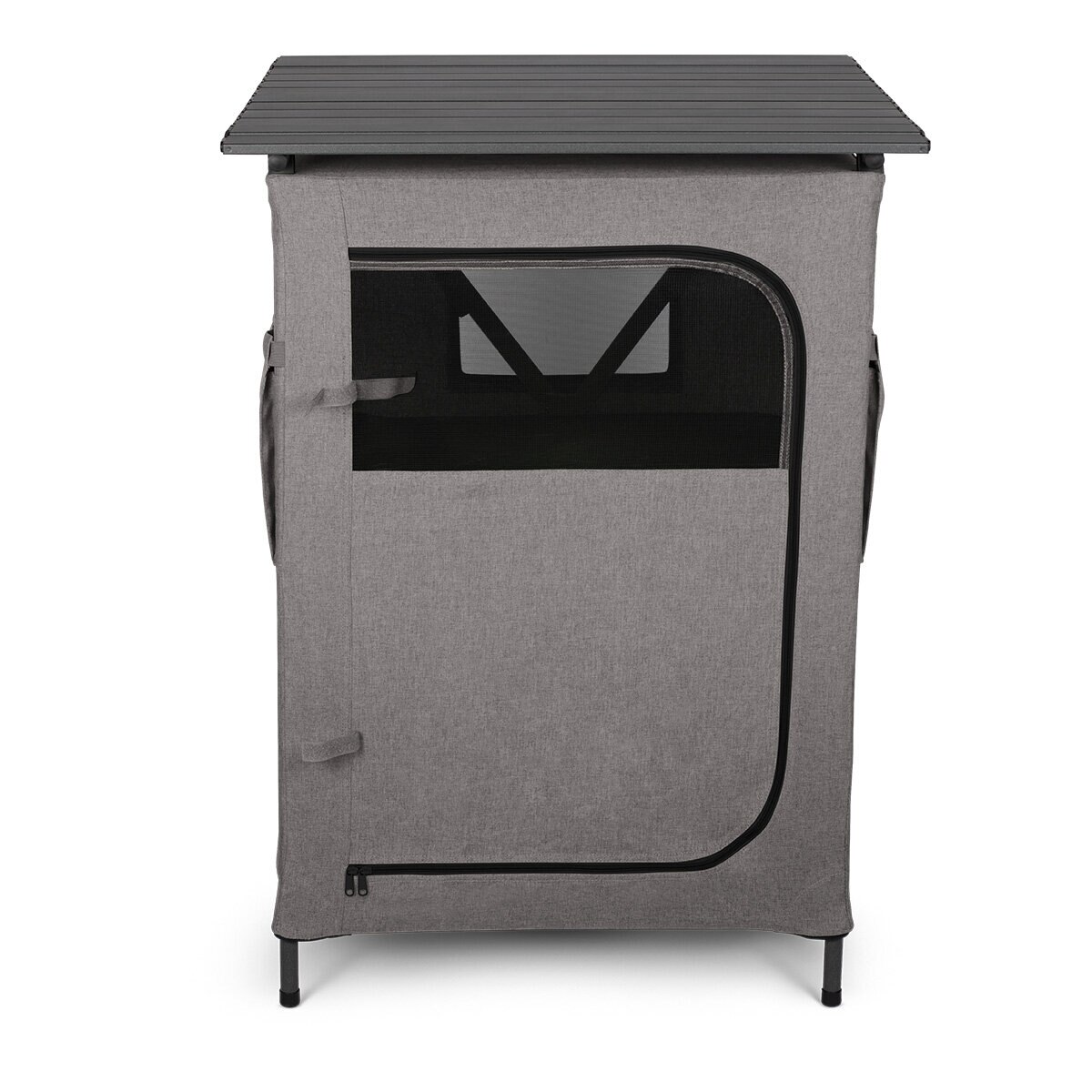 Studio image of the front of the cupboard with the door closed