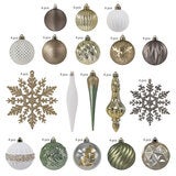 80CT Shatterproof ornament Set