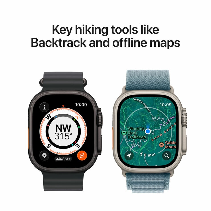 Buy Apple Watch Ultra 3 GPS + Cellular, 49mm Titanium Case with Black Alpine Loop - Laurge, MF0X4DH/A at costco.co.uk