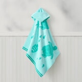 Caro Home Kids Bath & Beach Light Blue Hooded Towel