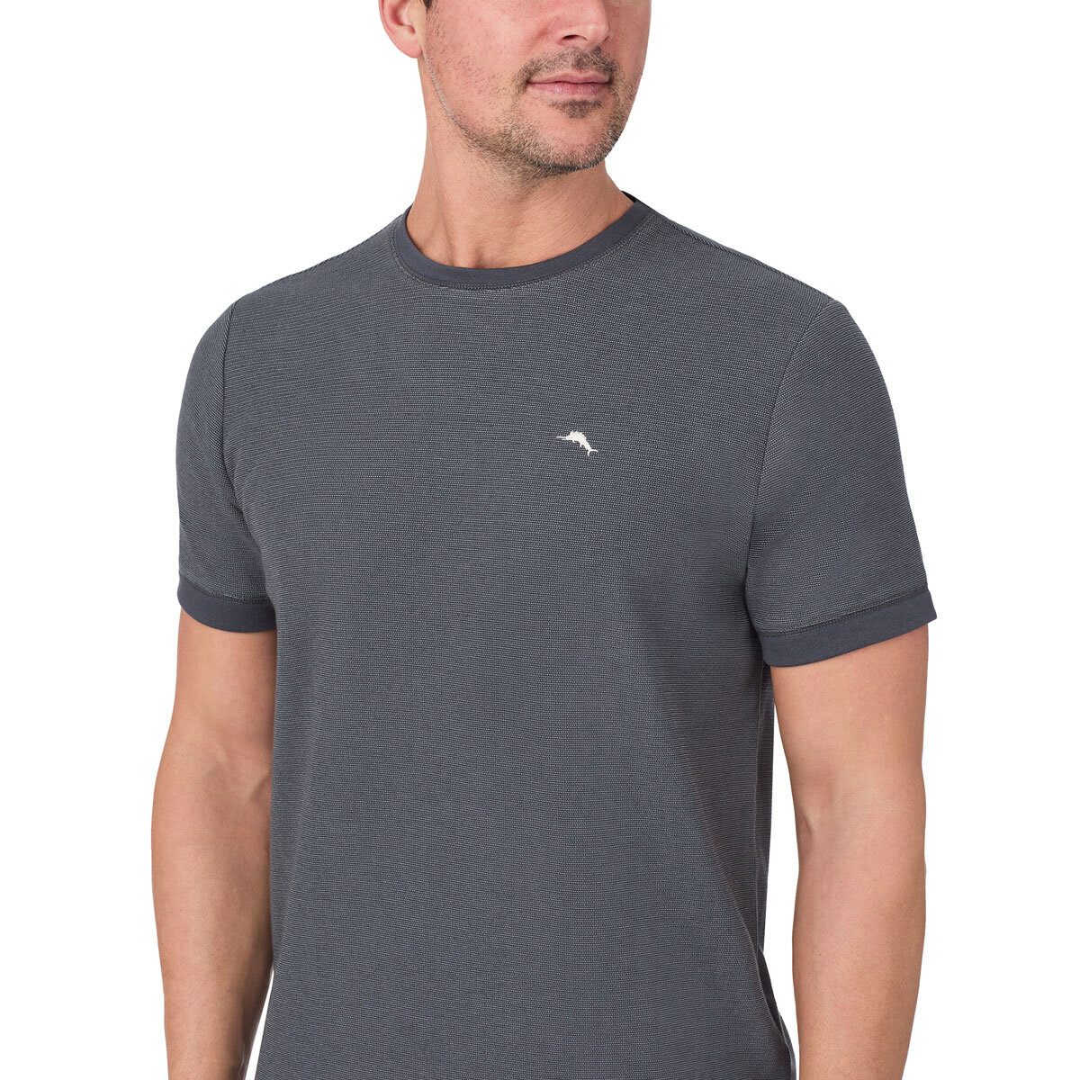 Tommy Bahama Men's Knit Lounge Set in Charcoal