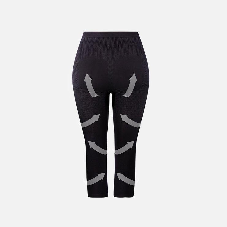 EvenLina capri micro-massage compression leggings EvenLina capri micro-massage compression leggings