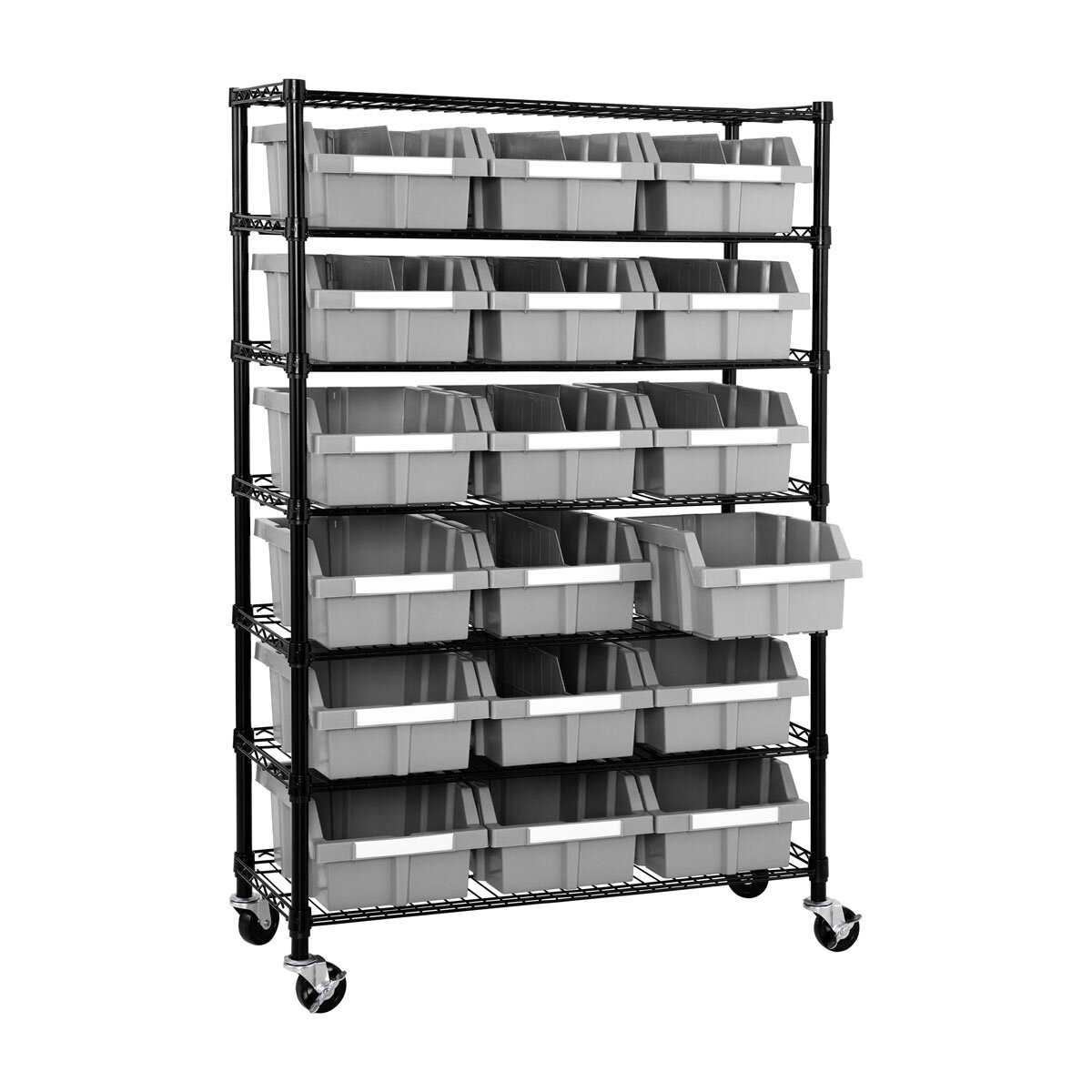 image of bin rack