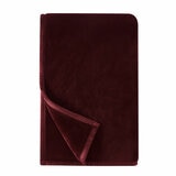 Coco Plush Throw in Red, 152 x 177 cm Coco Plush Throw in Red, 152 x 177 cm