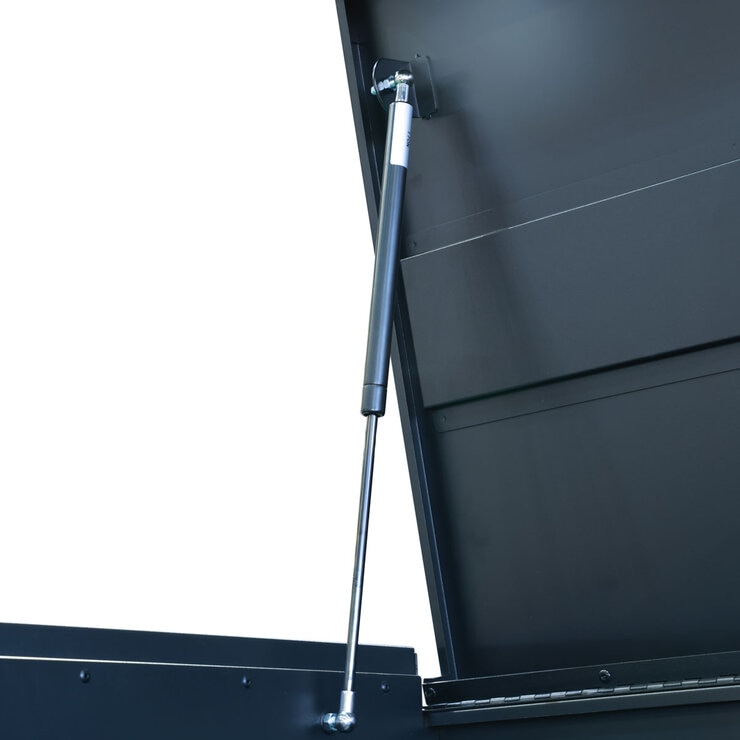 Close up & open details HILKA 55" 16 DWR TRLLY CHE TOOL TROLLEY CHEST ICC55