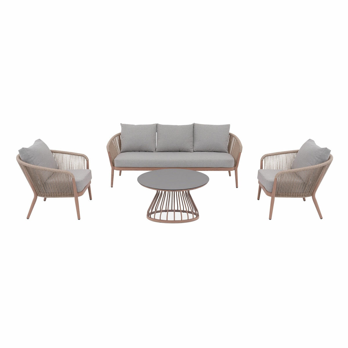 Kettler Messina 4 Piece Deep Seating Set