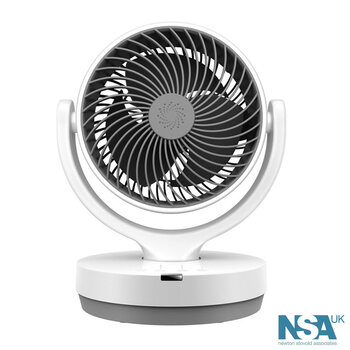 NSA Compact Cool Air Circulator with Remote Control, DF15-R31-AC White