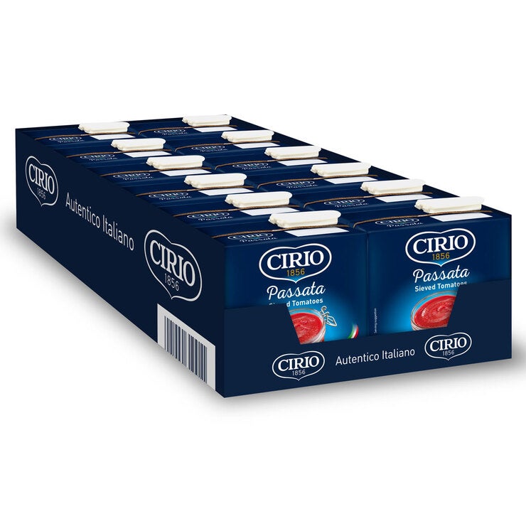 Cirio Passata Tetra Carton, 12 x 500g Cirio Passata Tetra Carton, 12 x 500g