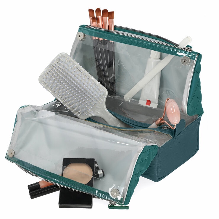Tahari Toiletry Bag in Turquoise Tahari Toiletry Bag in Turquoise