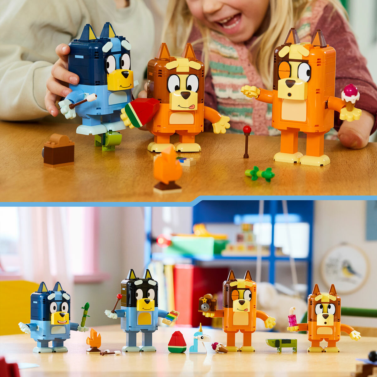 LEGO Bluey Brick-Built Bluey Family - Model 11217 (5+ Years)