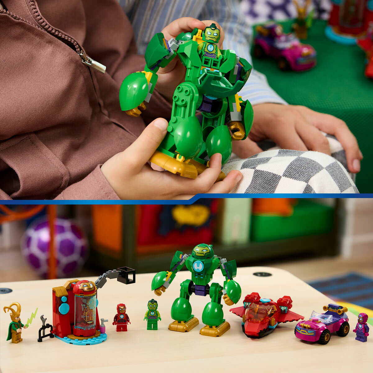LEGO Marvel Loki vs. Team Iron Man - Model 11211 (4+ Years)