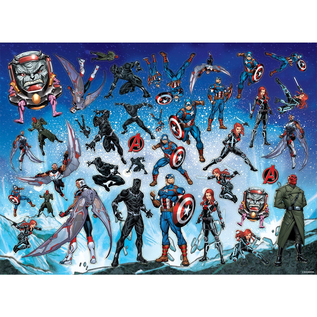 Marvel Giant Sticker Activity Pad (4+ Years)