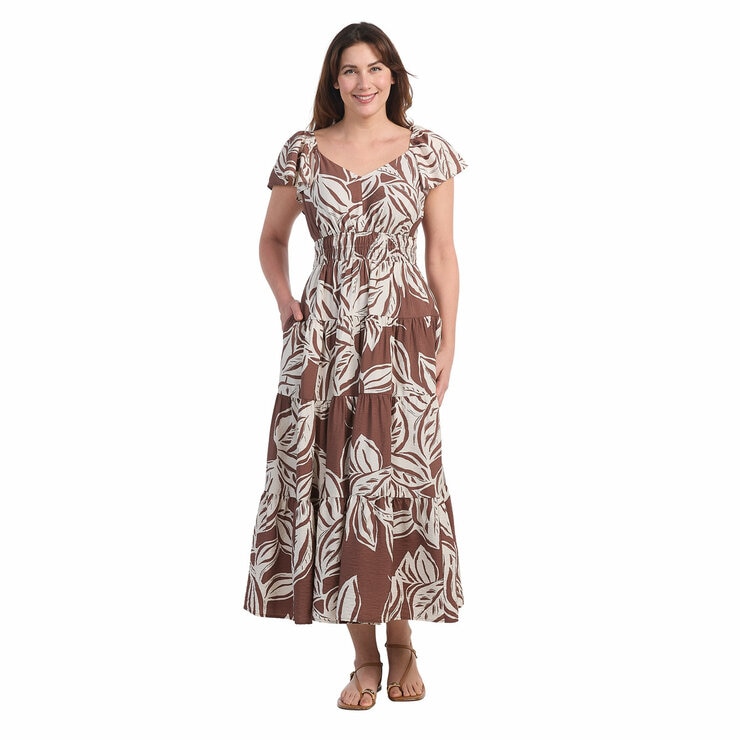 Dalia Ladies Tiered Maxi Dress