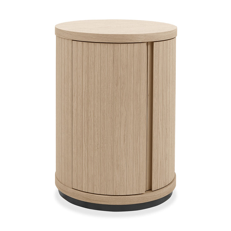Bentley Designs Vega Scandi Light Oak Side Table Bentley Designs Vega Scandi Light Oak Side Table