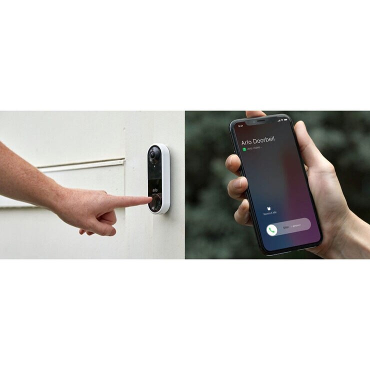 Arlo Wired Smart Video Doorbell | Costco UK