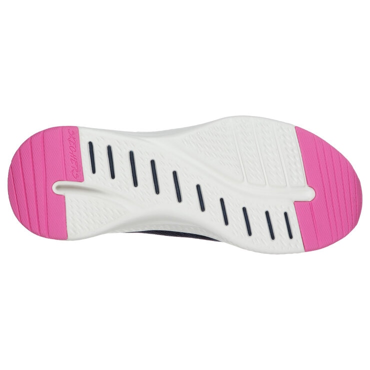 Skechers Solar Fuse-Lite Joy Knit Women's Shoes in Navy Heather, Size 8