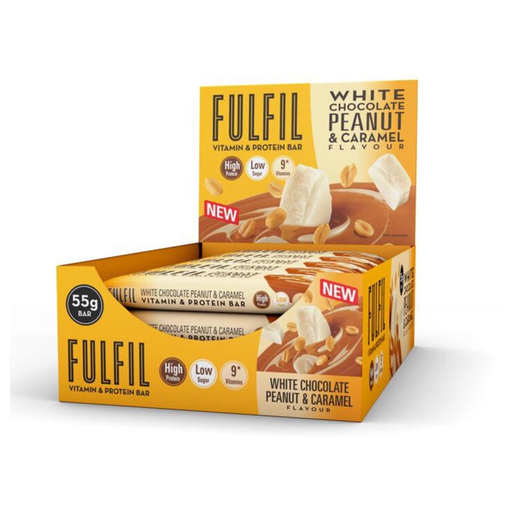 Fulfil White Chocolate Peanut Caramel Fulfil White Chocolate Peanut Caramel