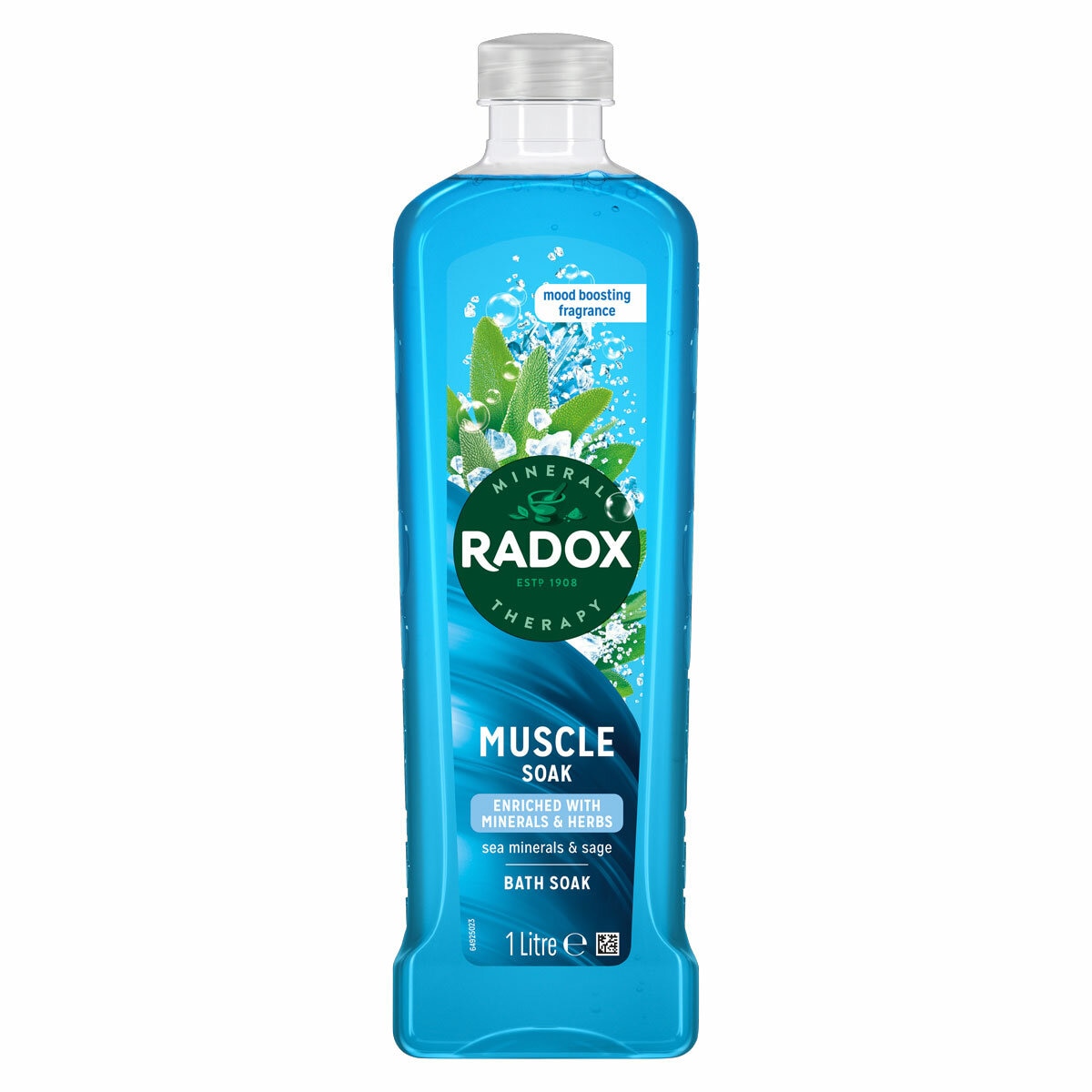 Radox Mineral Therapy Muscle Bath Soak, 4 x 1L
