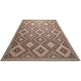 Concept Looms Sumac Brown Rust Indoor Outdoor Rug, in 3 Sizes Concept Looms Sumac Brown Rust Indoor Outdoor Rug, in 3 Sizes