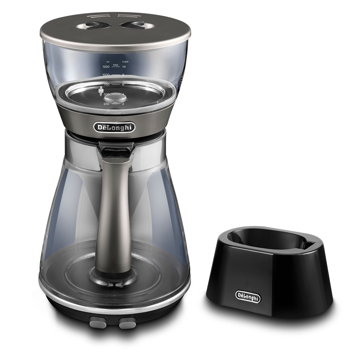 CAFETIERE FILTRE SLOW COFFEE-CLESSIDRA ICM 17210 DELONGHI 10 TZ