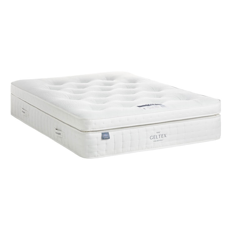 Silentnight Geltex 4000 Mattress & Slate Grey Divan in 4 Sizes