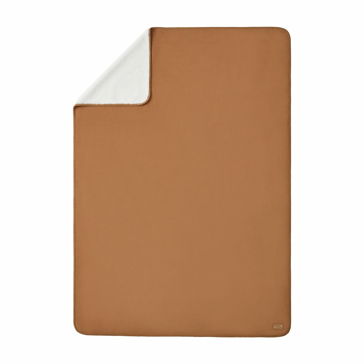 Casual Living Luxe Tan Throw, 127 x 178 cm Casual Living Luxe Tan Throw, 127 x 178 cm