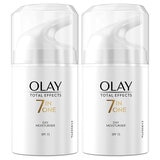 Olay Total Effects Age Defying Moisturiser, 2 x 50ml