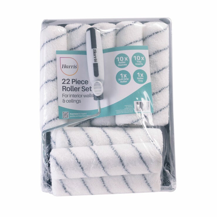 Harris Interior 22 Piece Paint Roller Set Harris Interior 22 Piece Paint Roller Set