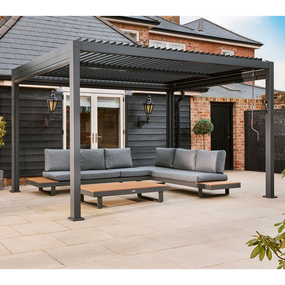 Alvivo 3x4m Louvered Pergola