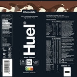 Huel Complete Meal Drink Black Edition Chocolate, 8 x 500ml