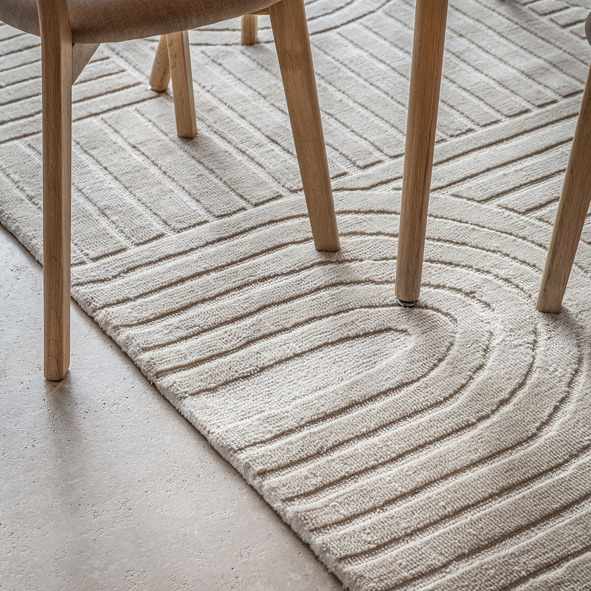 Gallery Saser Rug in 160 x 230 cm, Natural