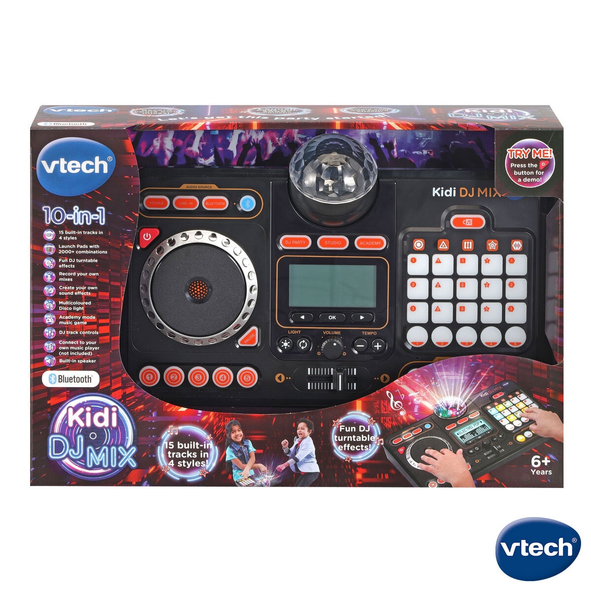 DJ Pryme gives a breakdown of the Vtech KidiStar DJ Mixer from Costco. 🎛️  