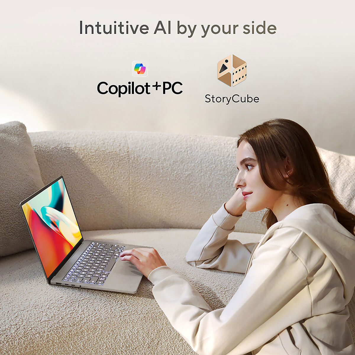 Buy ASUS Zenbook, Snapdragon X, 16GB RAM, 1TB SSD, 14 Inch OLED Laptop, UX3407QA-QD244W at costco.co.uk