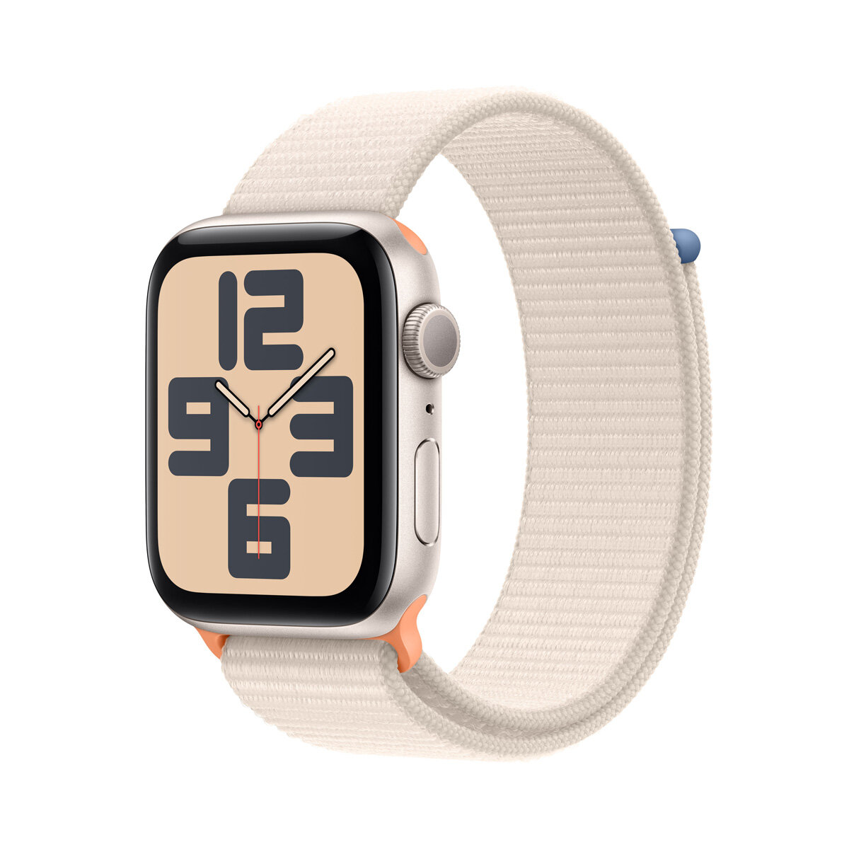 Buy Apple Watch SE GPS, 44mm Starlight Aluminium Case with Starlight Sport Band Loop, MRE63QA/A @costco.co.uk