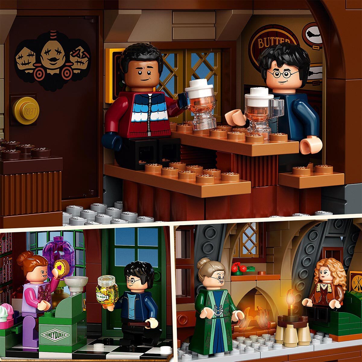 Buy LEGO Harry Potter Hogsmeade Village Visit Close up Image at costco.co.uk