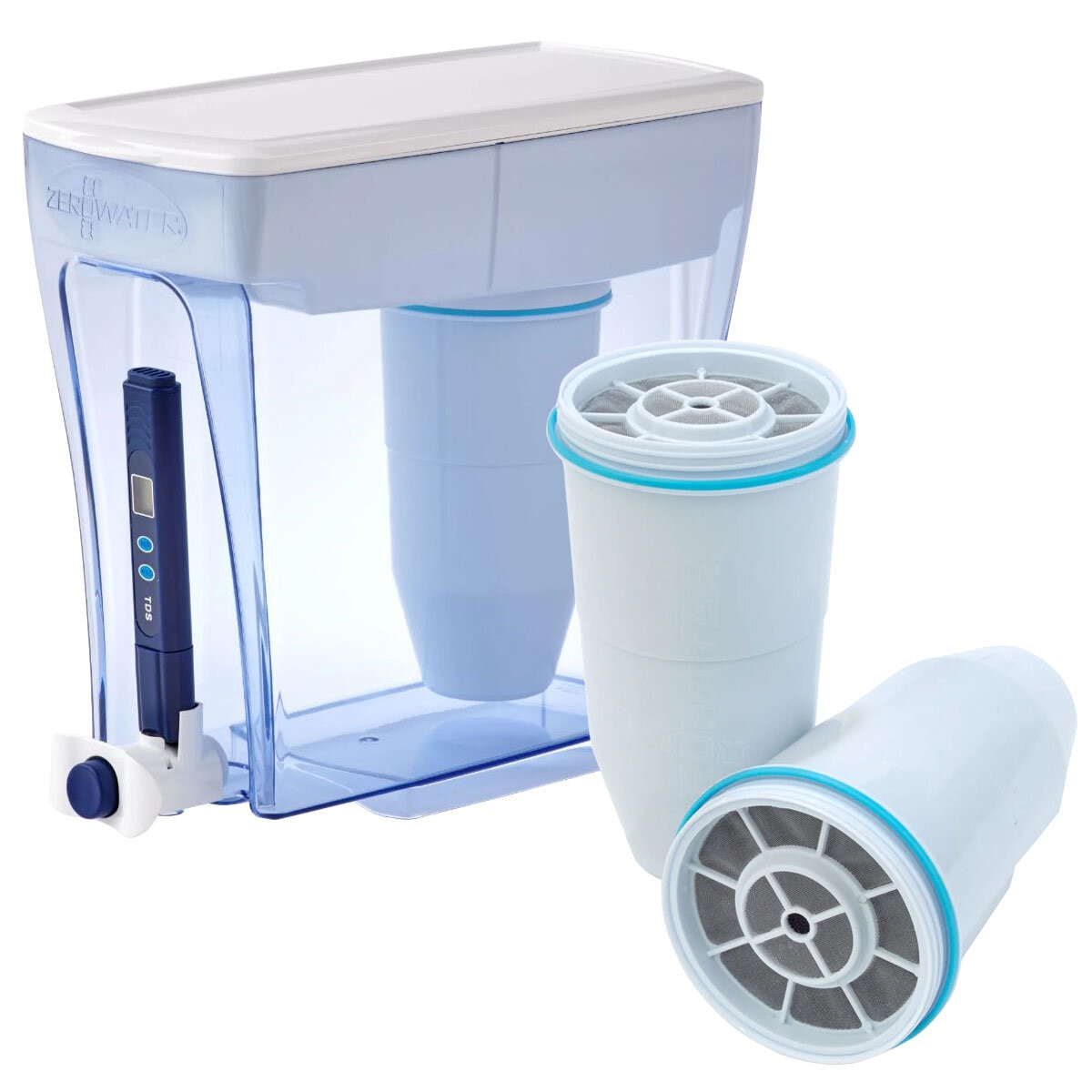 ZeroWater 7.1L Water Dispenser with 3 Filters